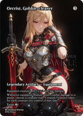 Orcrist, Goblin-cleaver Goddess Winter proxy card artwork