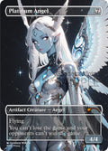 Platinum Angel Goddess Winter proxy card artwork