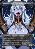 Razaketh, the Foulblooded Goddess Winter proxy card artwork