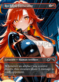 Reckless Fireweaver Goddess Winter proxy card artwork