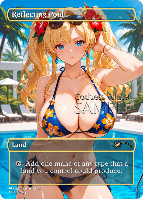 Reflecting Pool Goddess Winter proxy card artwork
