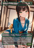 Sakura-Tribe Elder Goddess Winter proxy card artwork