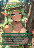 Sanctum Weaver Goddess Winter proxy card artwork