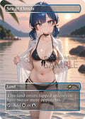 Sea of Clouds Goddess Winter proxy card artwork