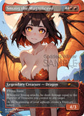 Smaug the Magnificent Goddess Winter proxy card artwork