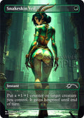 Snakeskin Veil Goddess Winter proxy card artwork