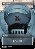 Sol Ring Goddess Winter proxy card artwork