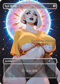 Sol Ring Goddess Winter proxy card artwork