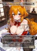 Spirited Companion Goddess Winter proxy card artwork