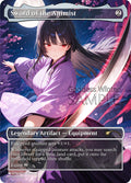 Sword of the Animist Goddess Winter proxy card artwork