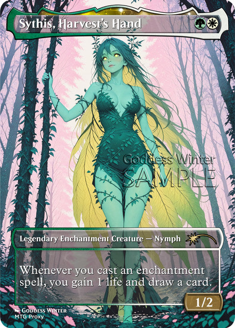 Sythis, Harvest's Hand Goddess Winter proxy card artwork