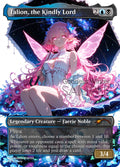 Talion, the Kindly Lord Goddess Winter proxy card artwork