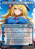 The Theorist, Jace Beleren Goddess Winter proxy card artwork