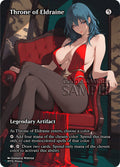 Throne of Eldraine Goddess Winter proxy card artwork