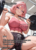 Training Center Goddess Winter proxy card artwork