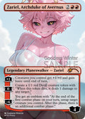 Zariel, Archduke of Avernus Goddess Winter proxy card artwork